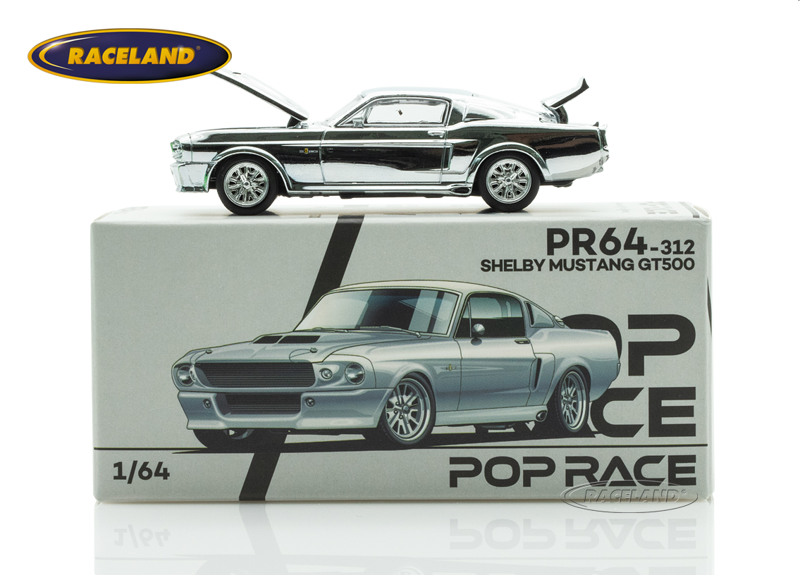 Ford Shelby Mustang GT500 - chrom silber