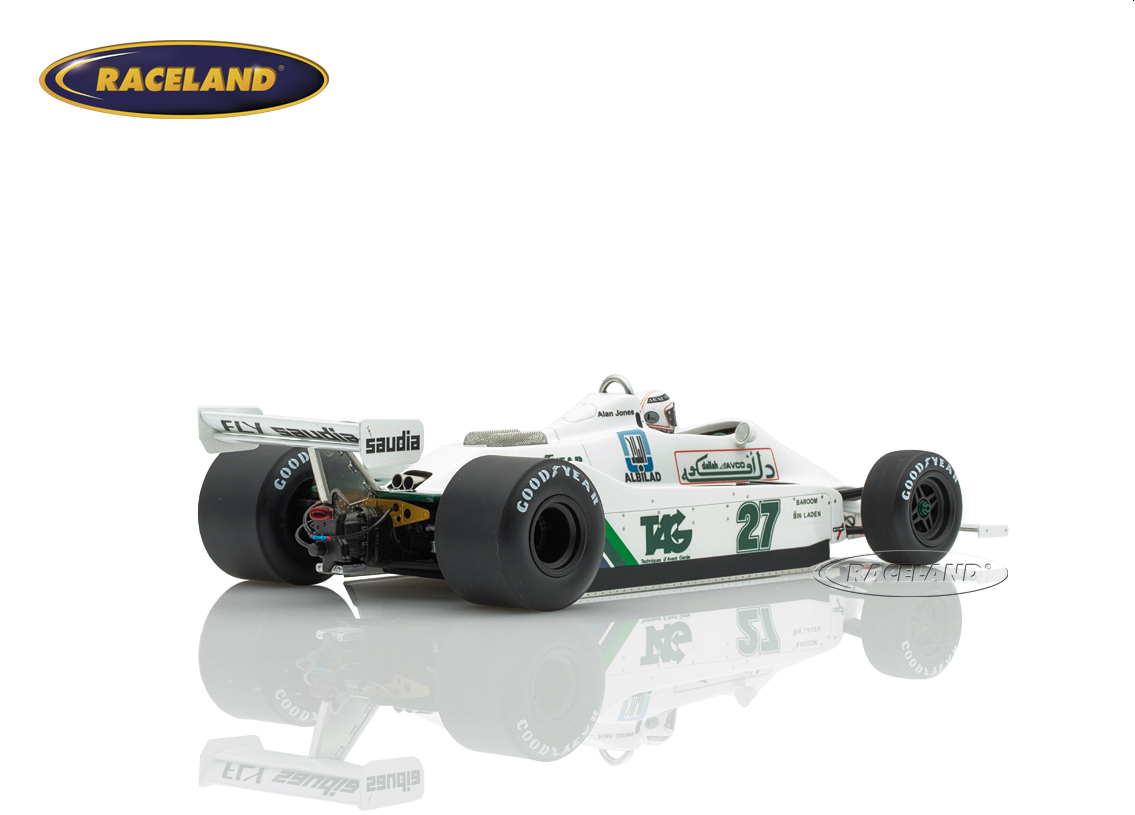 Williams FW07 Cosworth V8 F1 Saudia Sieger GP Holland Zandvoort 1979