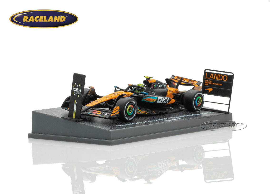 McLaren MCL39 Mercedes F1 3° GP Abu Dhabi Weltmeister 2025