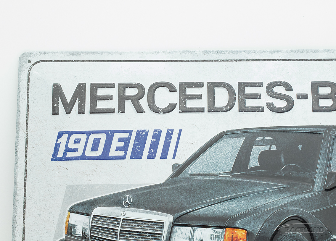 Blechschild Mercedes 190 Evo II 30 x 40cm