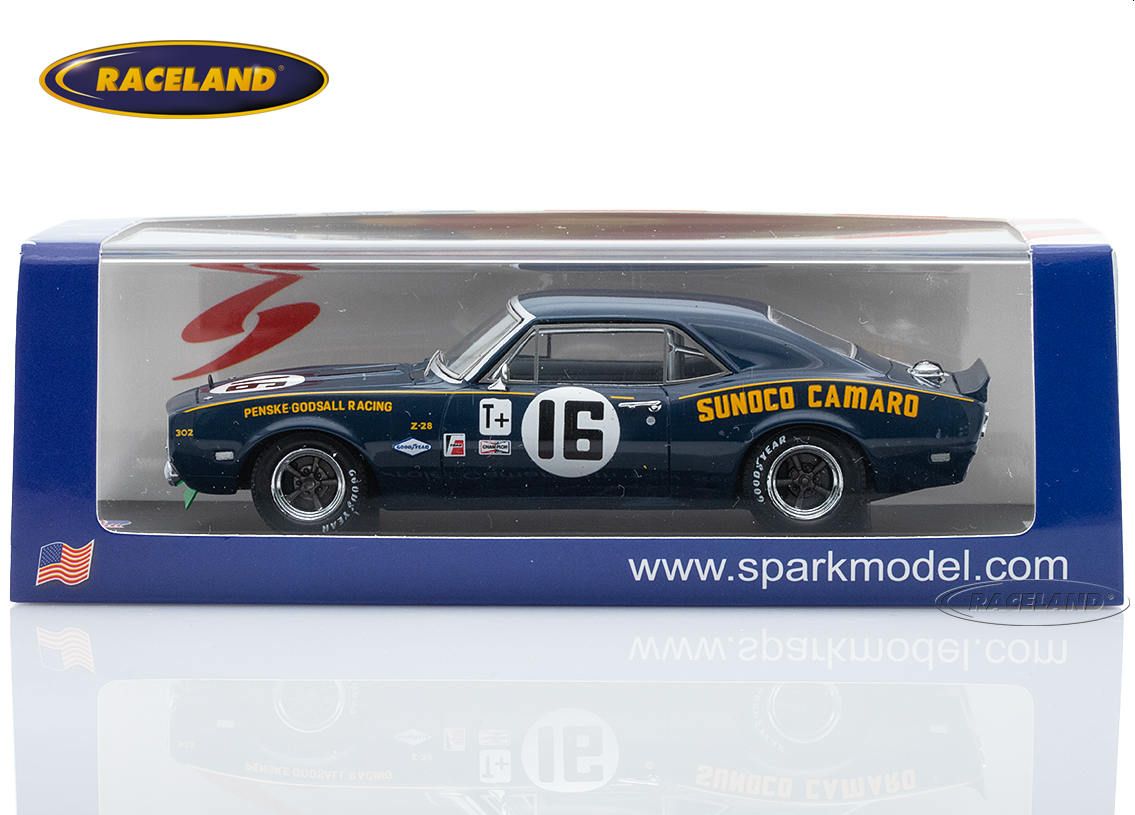 Chevrolet Camaro I Z28 Roger Penske Sunoco 4° 12H Sebring 1968