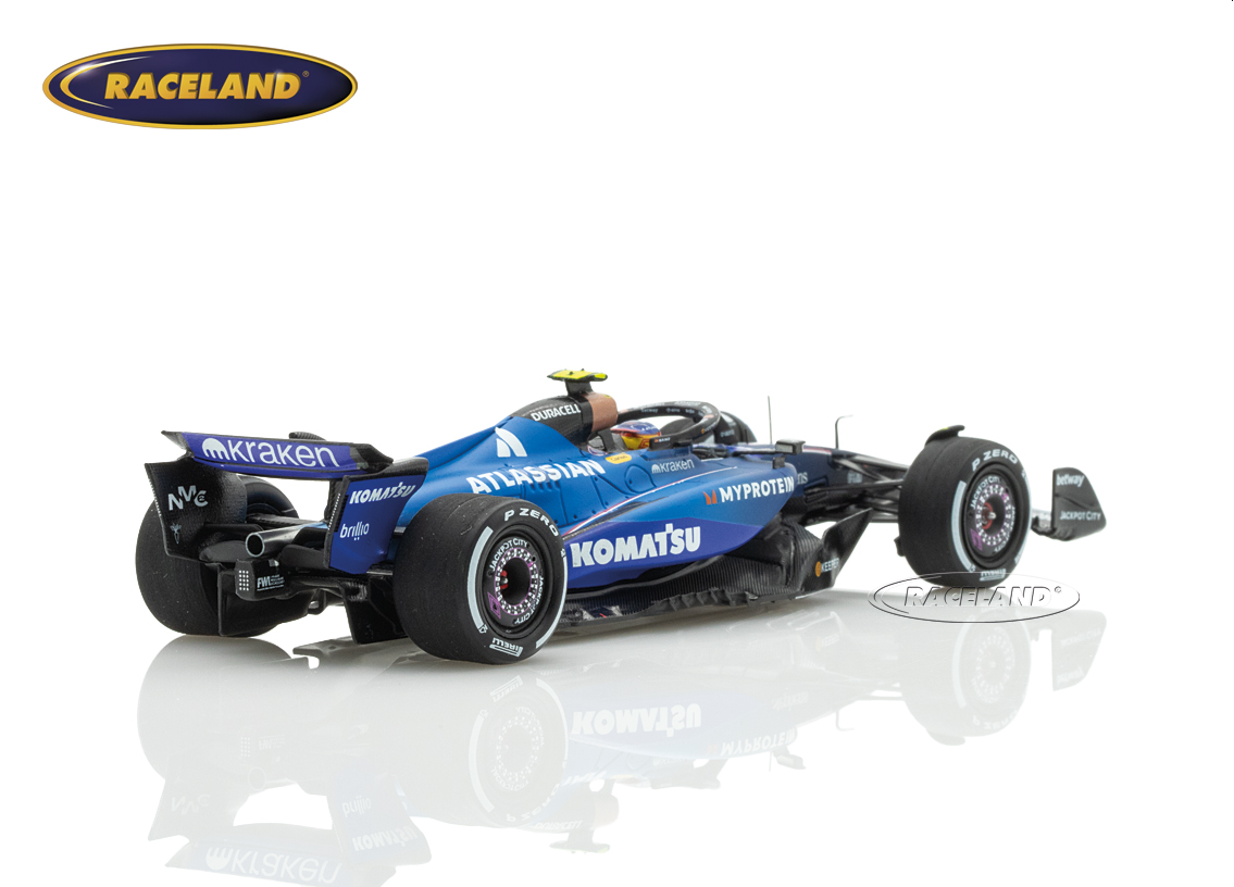 Williams FW47 Mercedes F1 Atlassian 3° GP Katar 2025