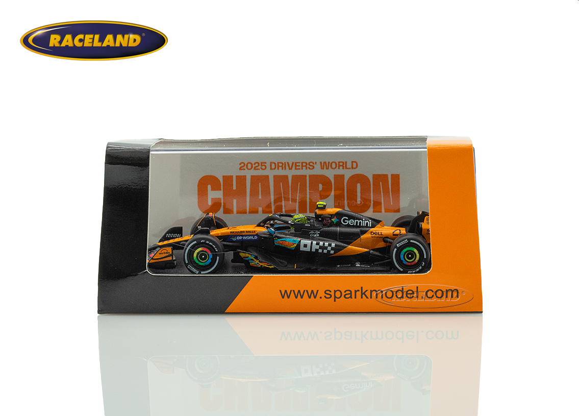 McLaren MCL39 Mercedes F1 3° GP Abu Dhabi Weltmeister 2025