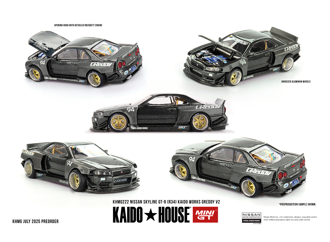 Nissan Skyline GT-R R34 Kaido Works Greedy V2 1999