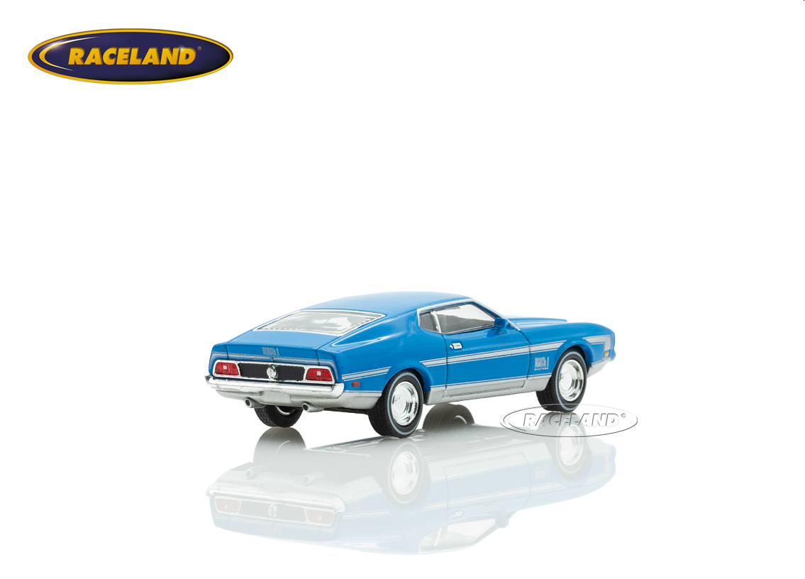Ford Mustang Mach 1 Grabber 1971 - blau