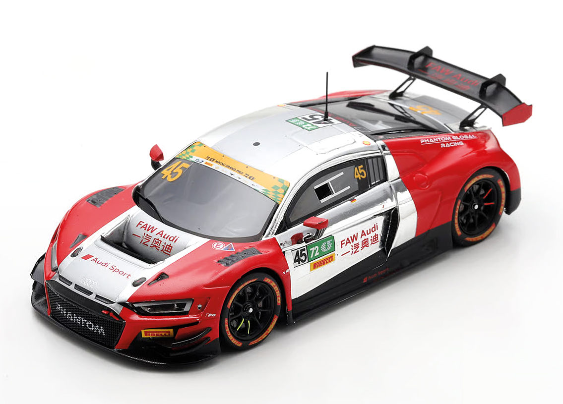 Audi R8 LMS GT3 EvoII Team Pahntom 7° FIA GT World Challenge Macau 2025