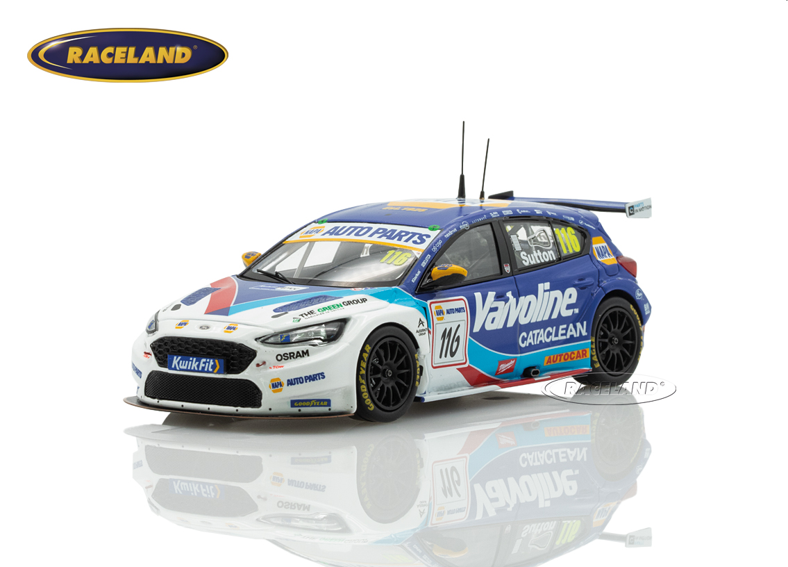 Ford Focus NAPA Racing Valvoline BTCC Silverstone 2025