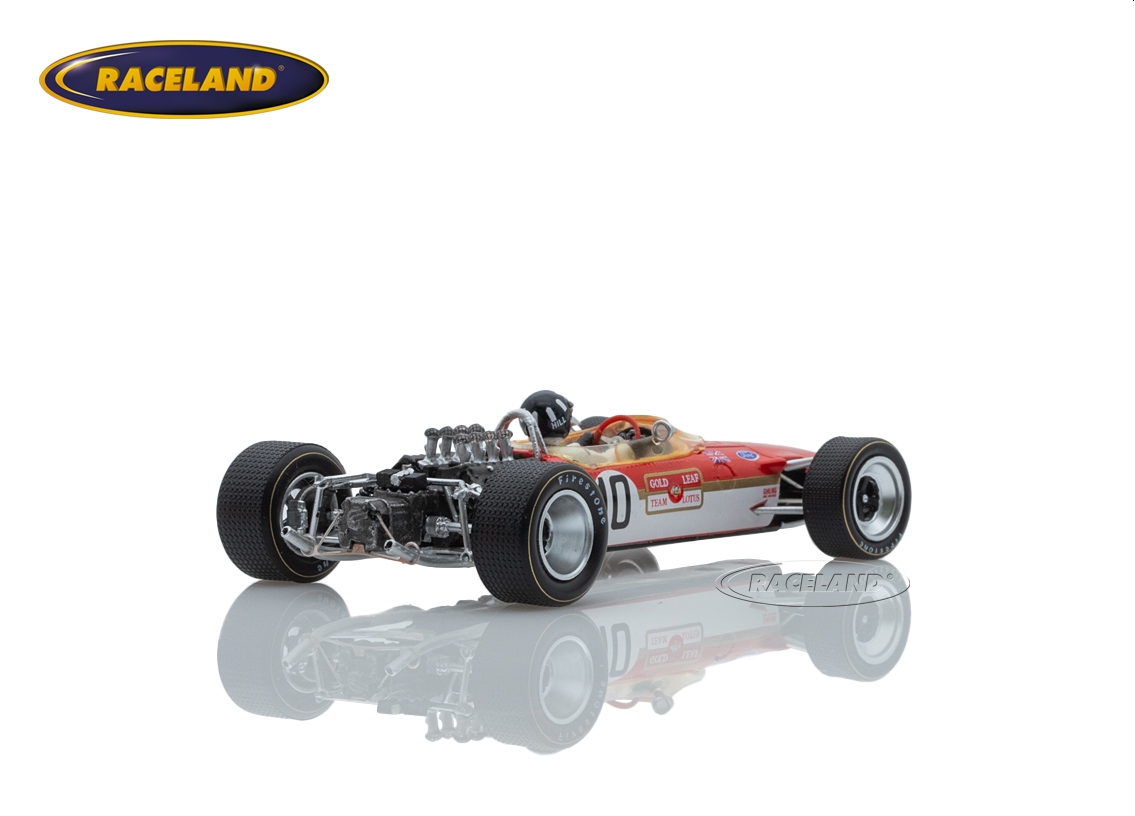 Lotus 49 Cosworth V8 F1 Gold Leaf Team Sieger GP Spanien Weltmeister 1968
