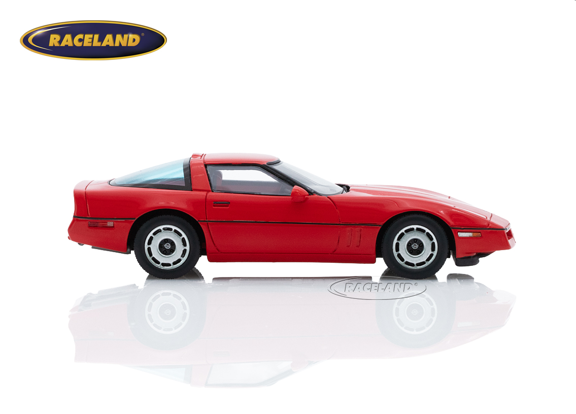 Chevrolet Corvette C4 1984 geschlossen - rot