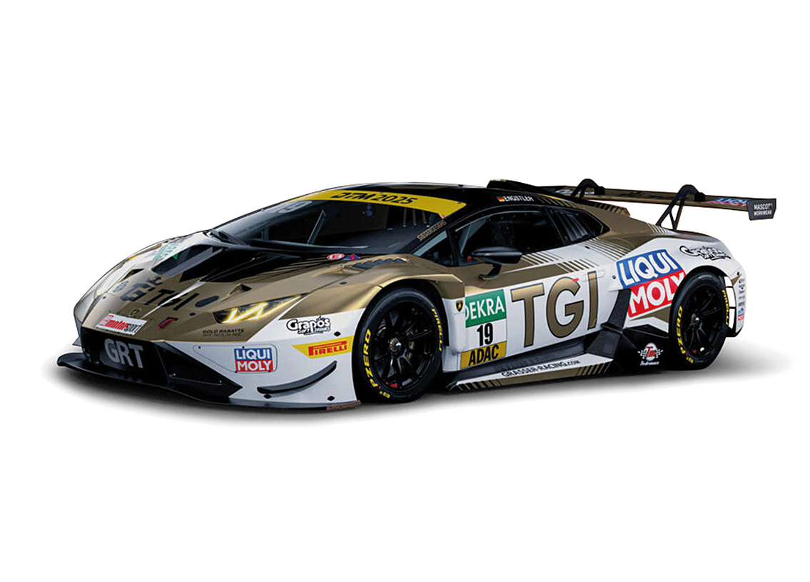 Lamborghini Huracan GT3 EVO2 Grasser Racing Team DTM 2025