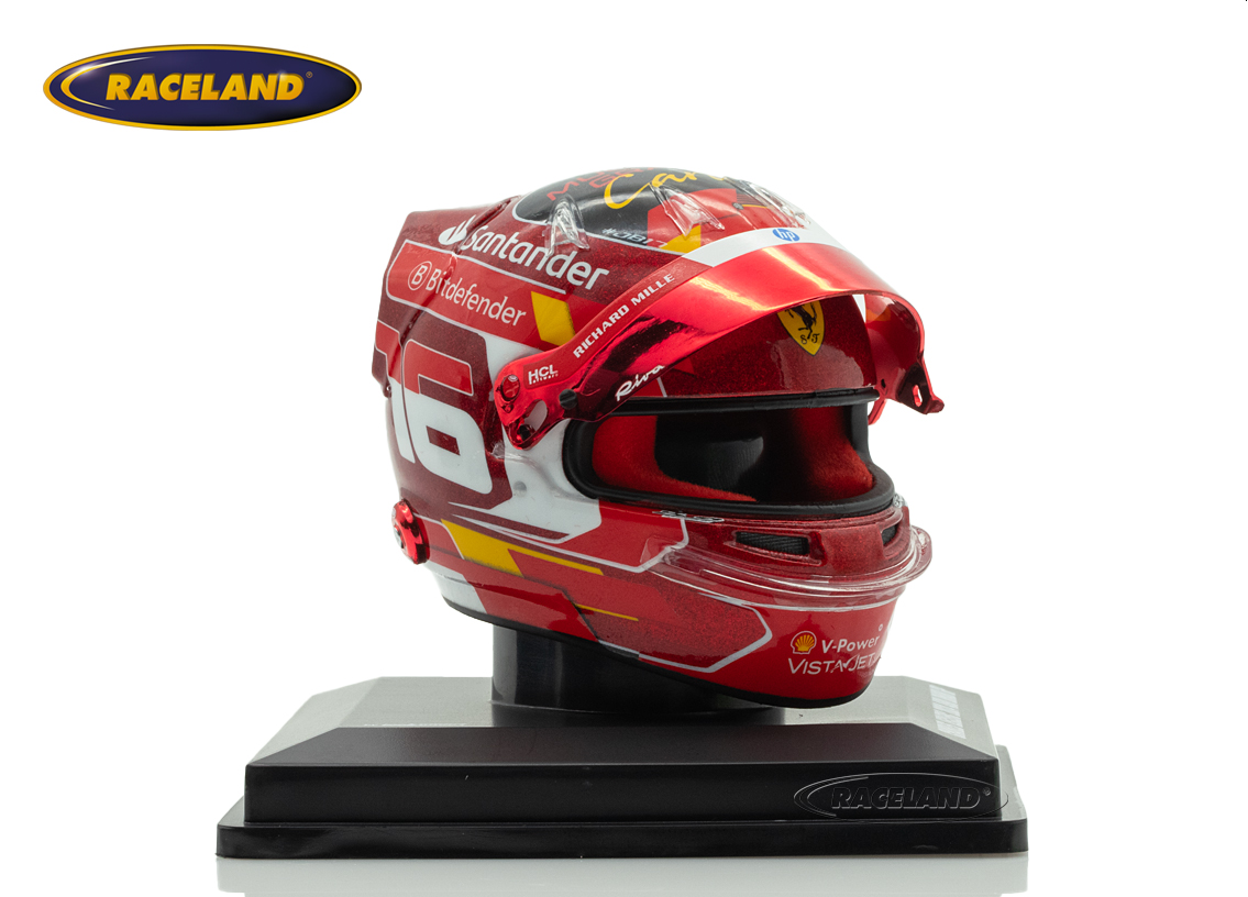 Helm Scuderia Ferrari F1 3° GP Abu Dhabi 2024