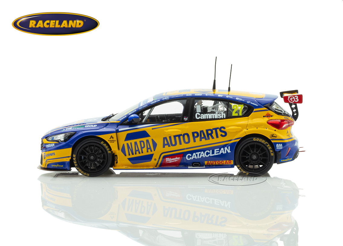 Ford Focus NAPA Racing UK Sieger Rennen 1 BTCC Snetterton 2025