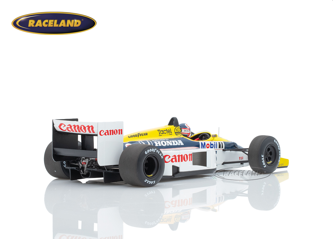 Williams FW11 Honda V6 F1 Canon Sieger GP England 1986