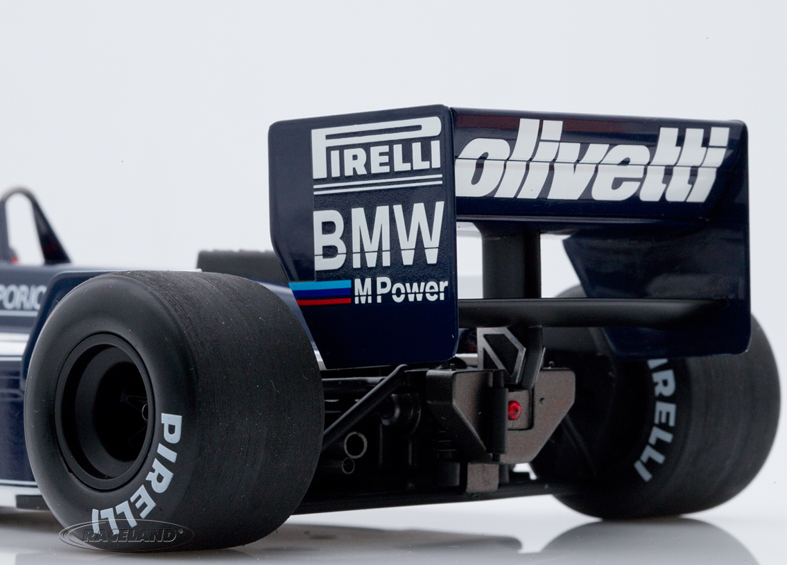 Brabham BT55 BMW Turbo F1 Olivetti GP Monaco 1986