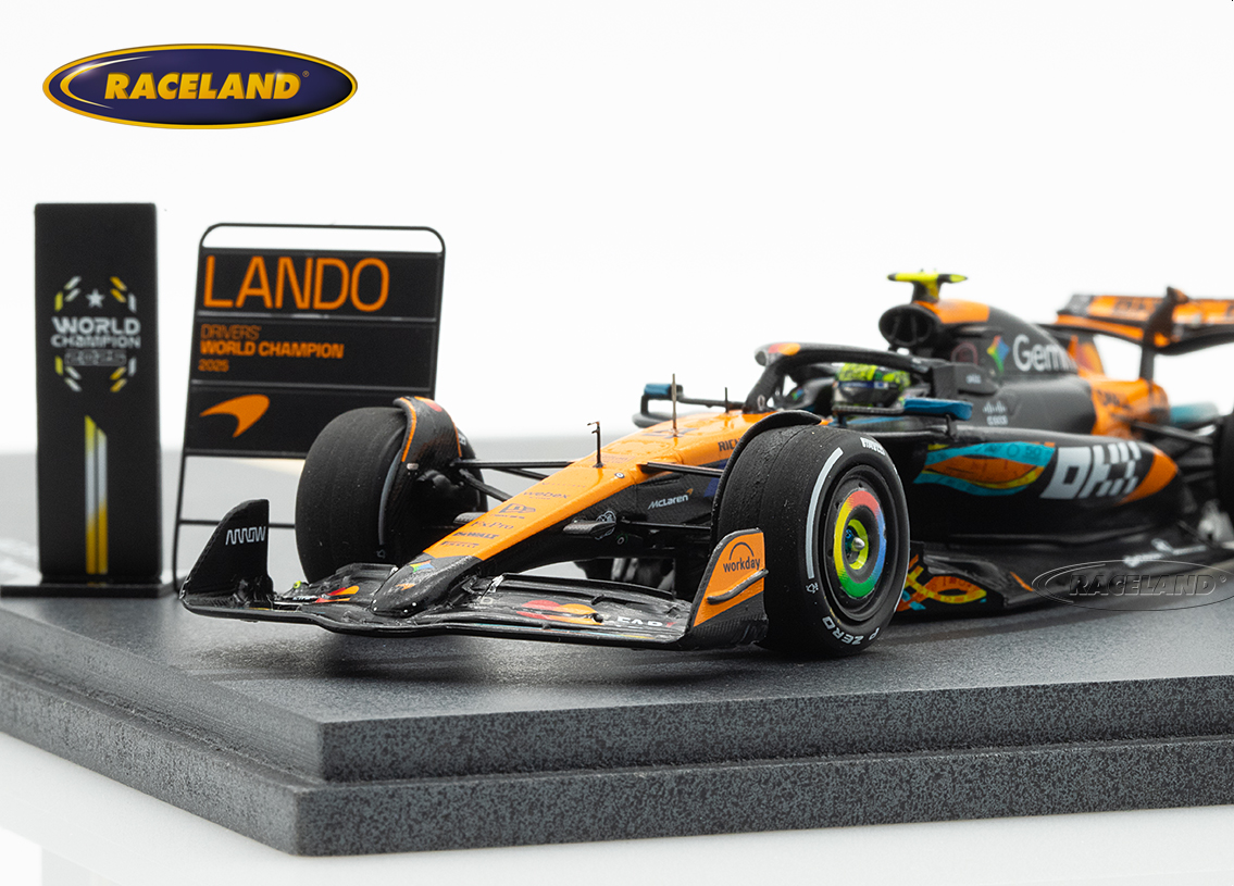 McLaren MCL39 Mercedes F1 3° GP Abu Dhabi Weltmeister 2025