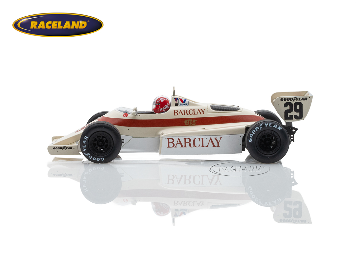 Arrows A6 Cosworth V8 F1 11° GP Belgien 1983