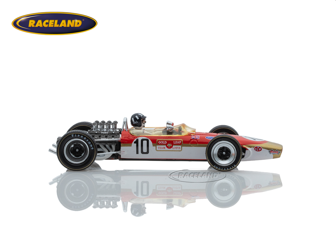 Lotus 49 Cosworth V8 F1 Gold Leaf Team Sieger GP Spanien Weltmeister 1968