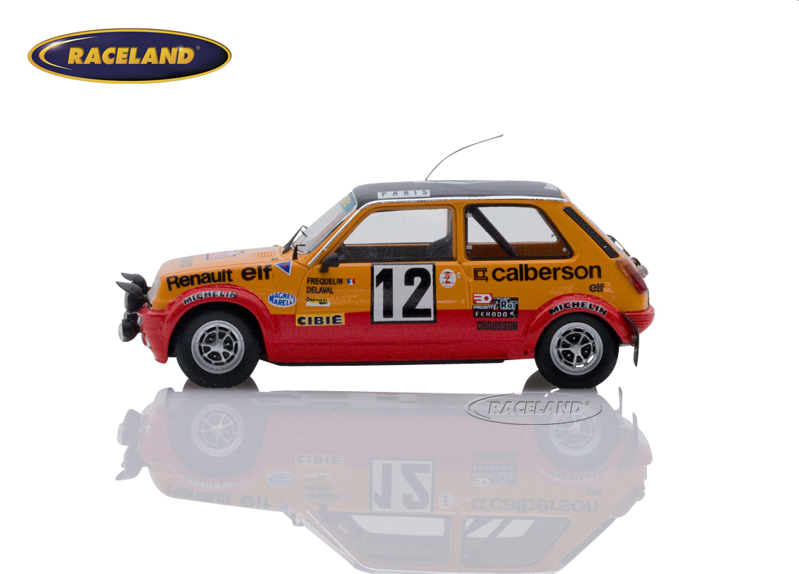 Renault 5 Alpine elf Calberson 3° Rallye Monte Carlo 1978