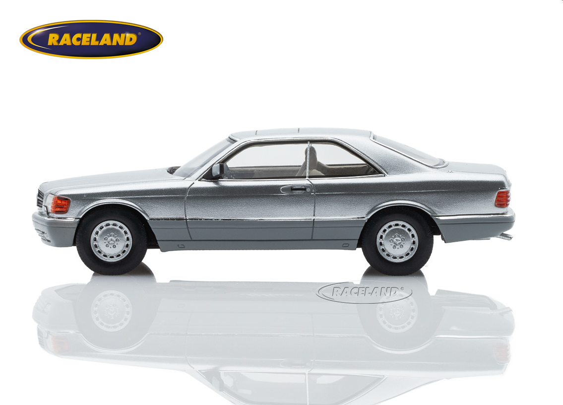 Mercedes-Benz 560 SEC 1989 - silber