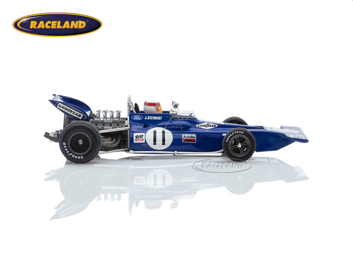 Tyrrell 003 Cosworth V8 F1 Elf Team Sieger GP Monaco 1971 Weltmeister
