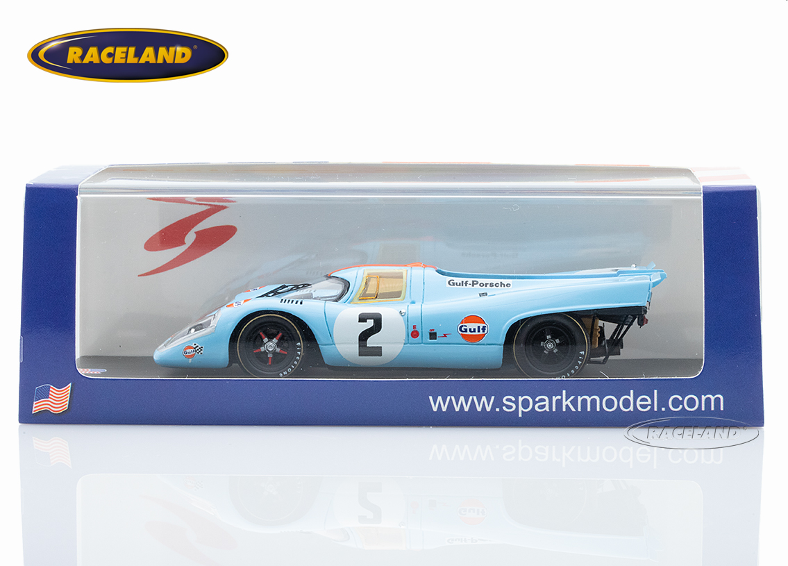 Porsche 917K Gulf John Wyer Automotive Engineering 4° 12H Sebring 1971
