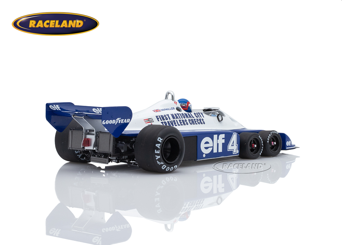 Tyrrell P34 Cosworth V8 Sechsrad F1 elf 3° GP Südafrika 1977