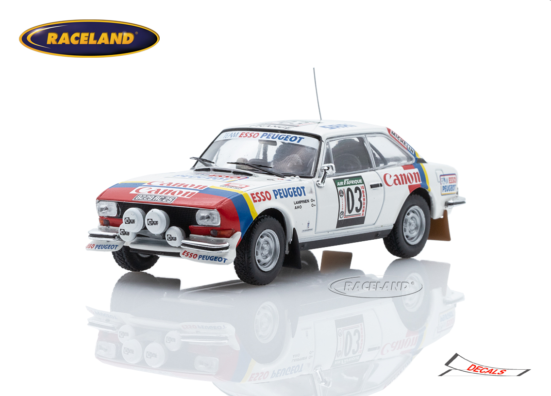 Peugeot 504 Coupe V6 Esso Peugeot 4° Rallye Elfenbeinküste 1978