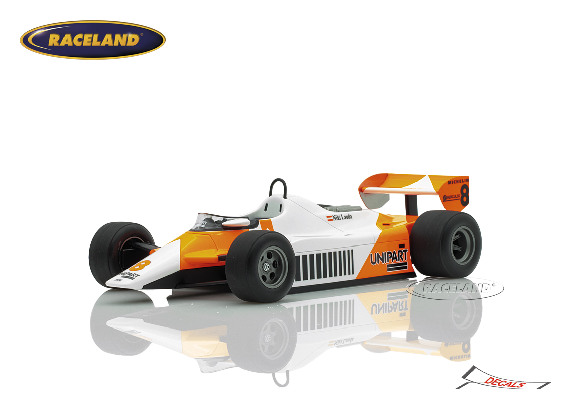 McLaren MP4/1B Cosworth V8 F1 Sieger GP England Brands Hatch 1982