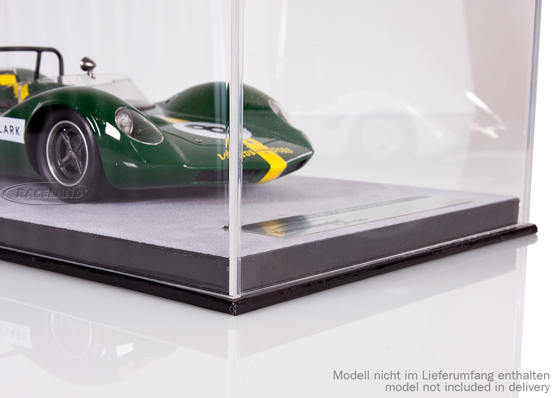 Plexiglas-Abdeckung transparent für Tecnomodel 1:18 Modelle