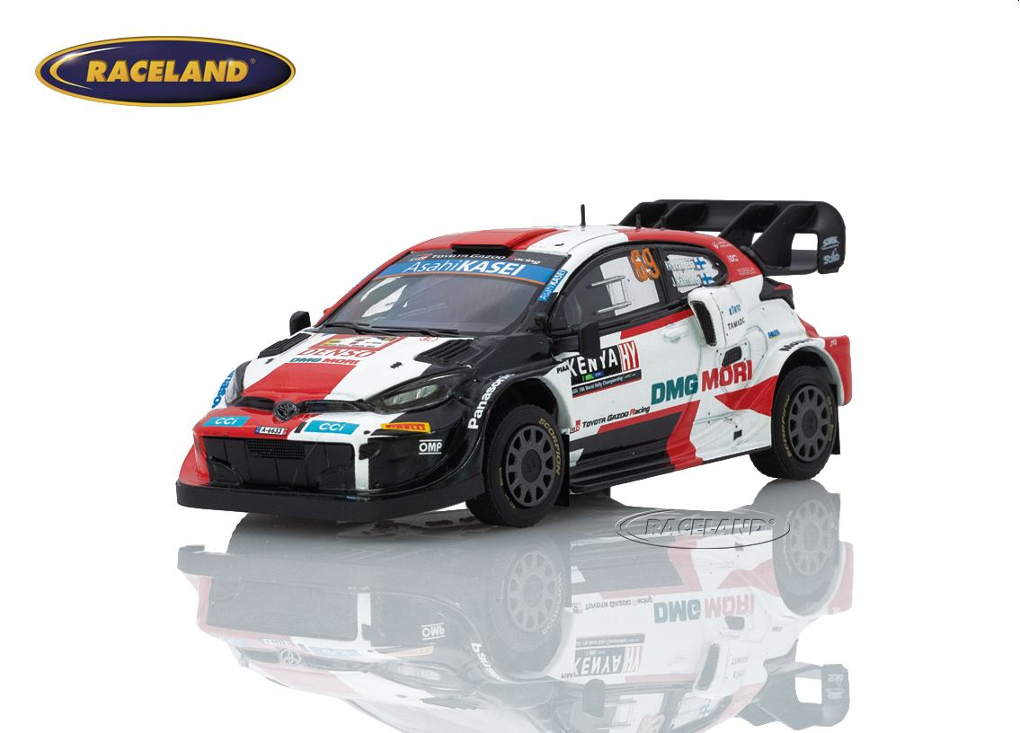 Toyota GR Yaris Rally1 Gazoo Racing WRT Sieger Safari Rallye Kenia 2022