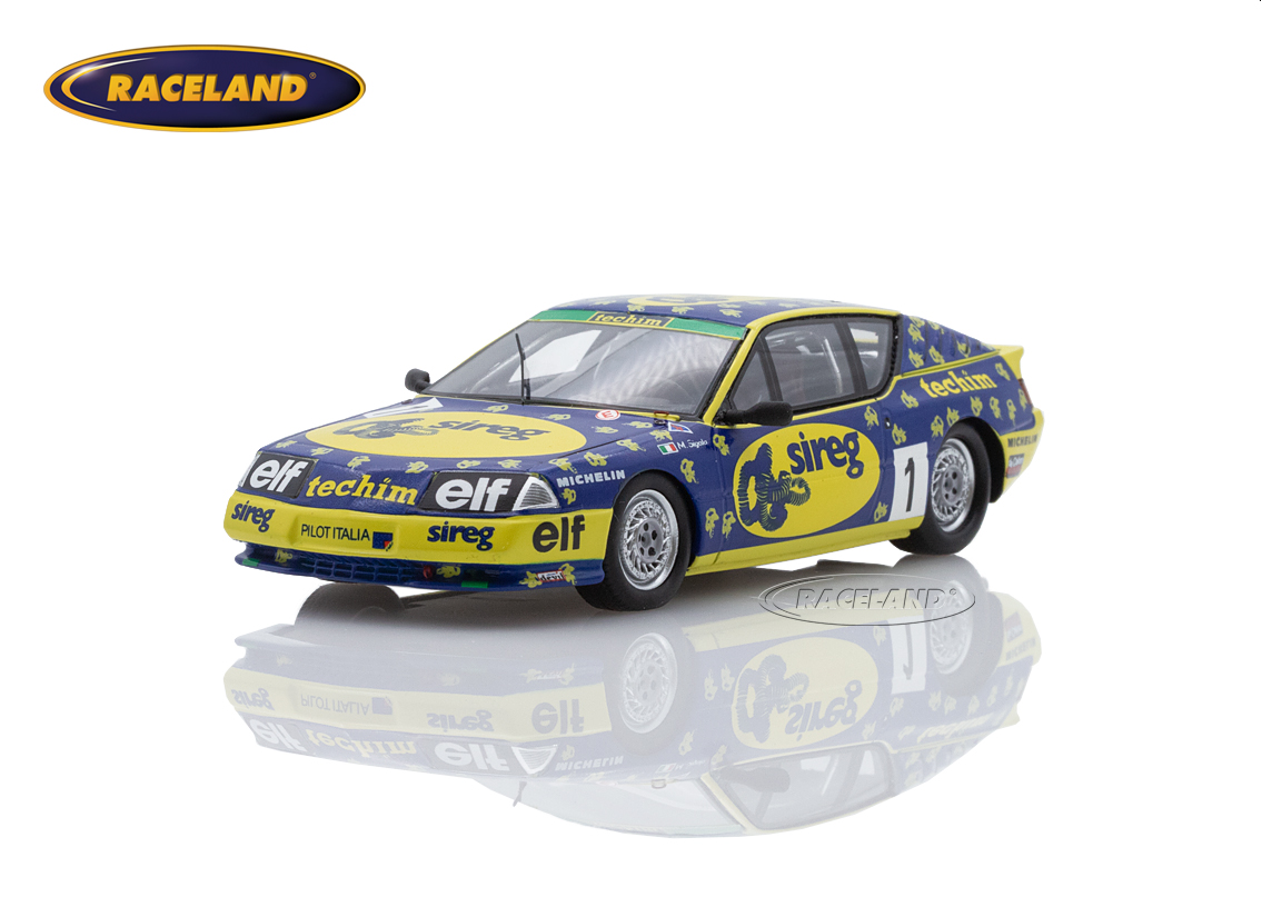 Alpine V6 Turbo Renault Elf Turbo Europa Cup Champion 1988
