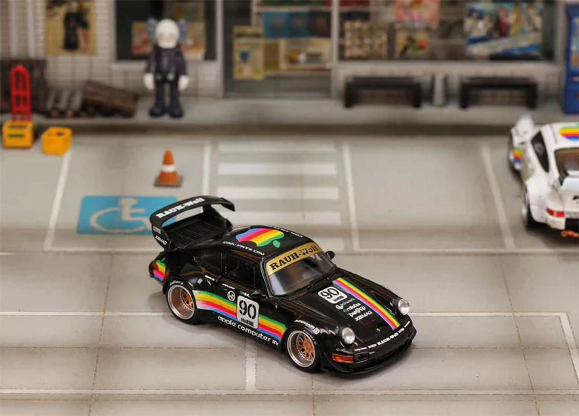 Porsche RWB 964 Apple low tail - schwarz