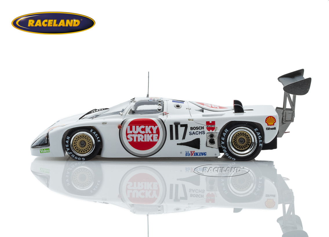 Argo JM19 B Lucky Strike Schanche Le Mans 1987