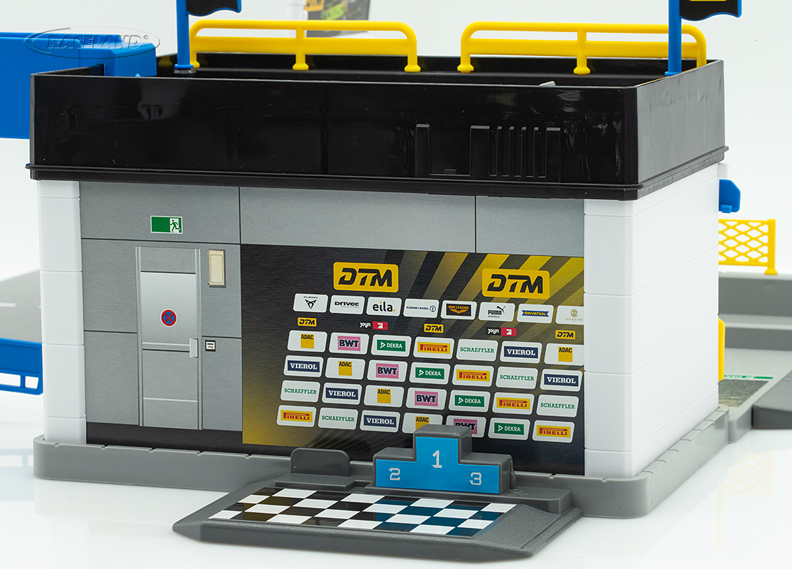 DTM Pit Stop Set mit Porsche 911 GT3 R Manthey Racing