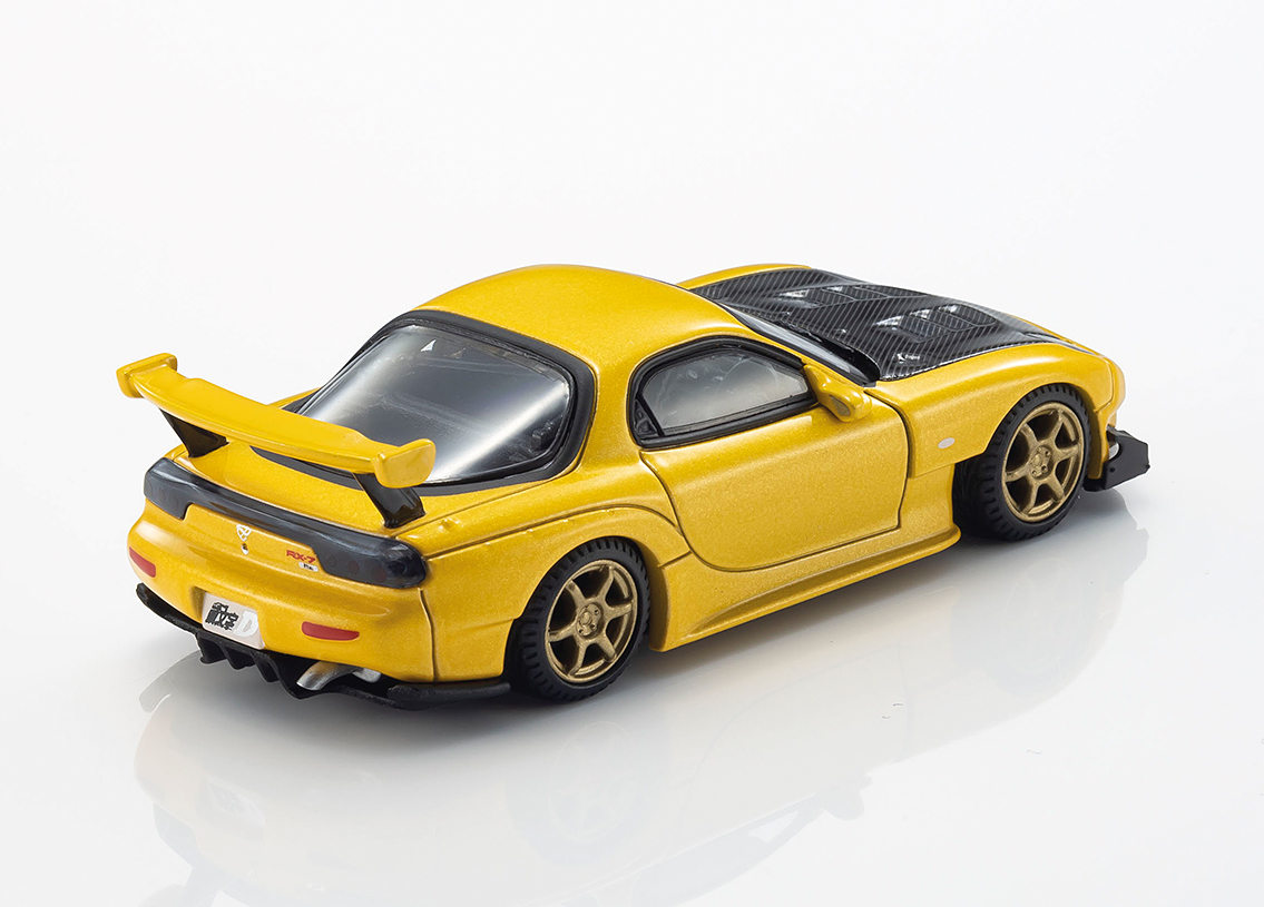Mazda RX7 (FD) Initial D 1995 Mit LED Scheinwerfern und Rückleuchten