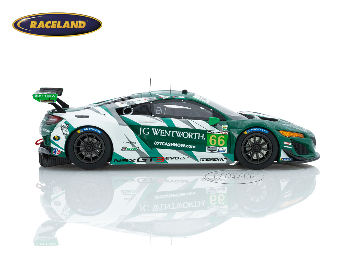 Acura NSX GT3 Evo22 Gradient Racing 22° 24H Daytona IMSA 2023