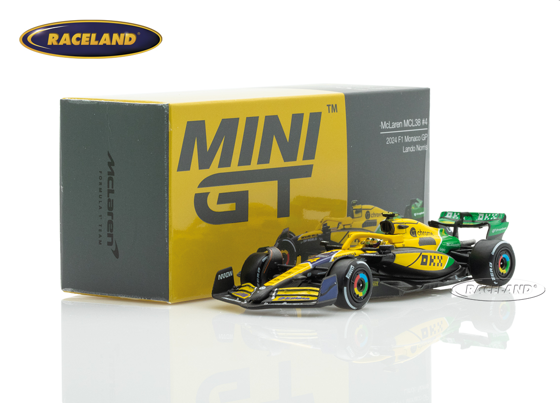 McLaren MCL38 Mercedes F1 Senna Design 4° GP Monaco 2024