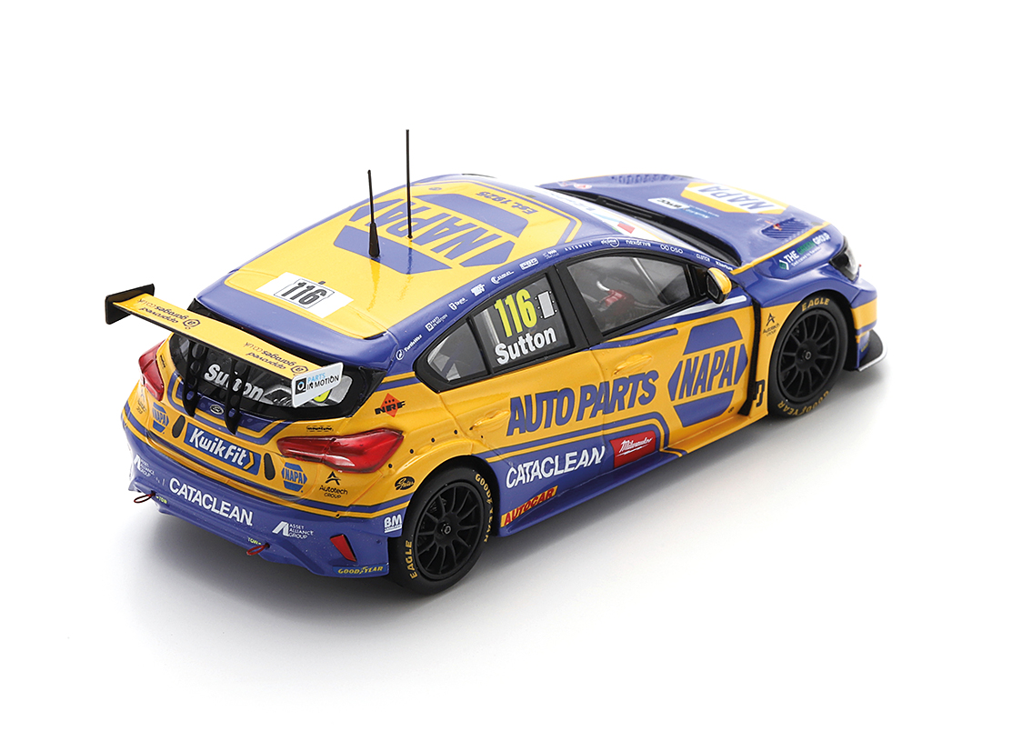 Ford Focus NAPA Racing UK Sieger Rennen 1 & 2 BTCC Donington 2025