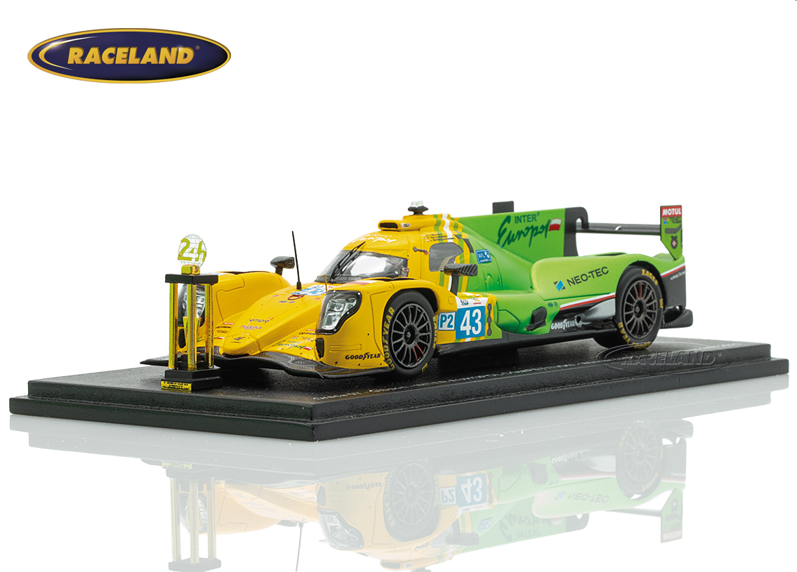 Oreca 07 Gibson Inter Europol Competition Sieger LMP2 18° Le Mans 2025