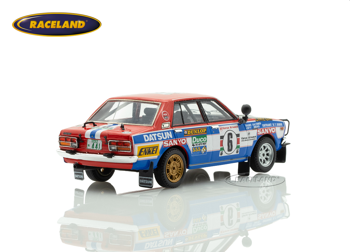 Datsun 160J D.T. Dobie & Co 3° Safari Rallye 1978