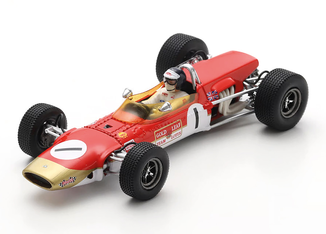 Lotus 48 Cosworth FVA F2 Gold Leaf Team GP Barcelona Montjuic 1968