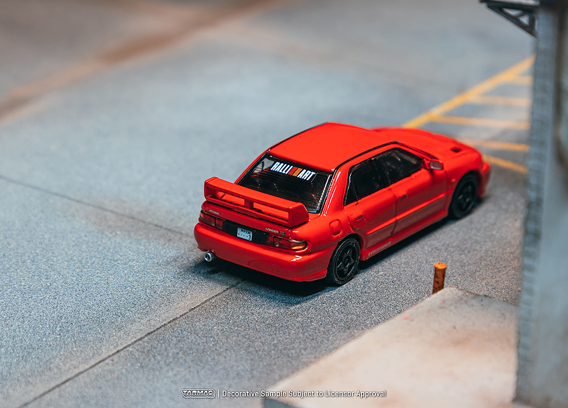 Mitsubishi Lancer GSR Evolution III 1995 - rot