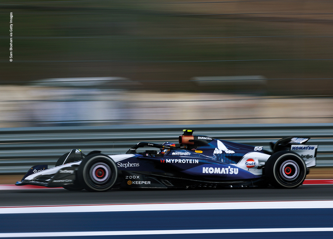 Williams FW47 Mercedes F1 Atlassian 3° Sprint Race GP USA Austin 2025