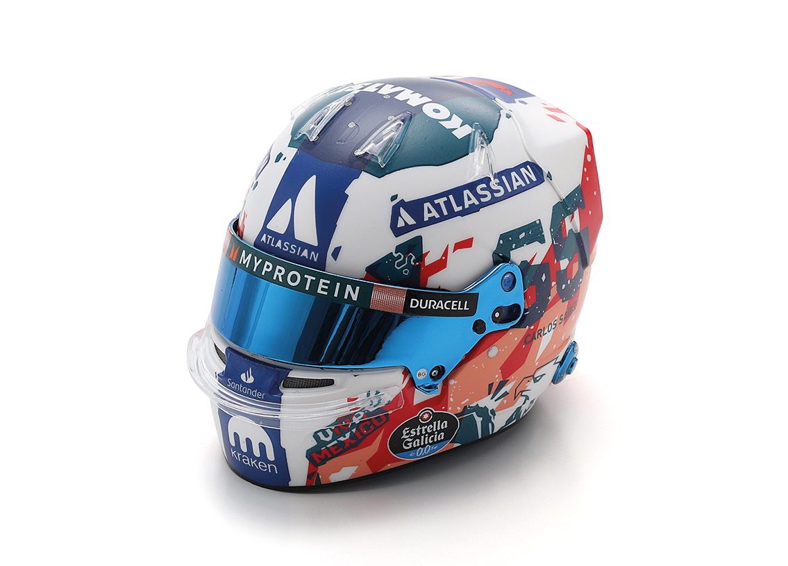 Helm Team Williams Atlassian Racing GP Mexiko 2025