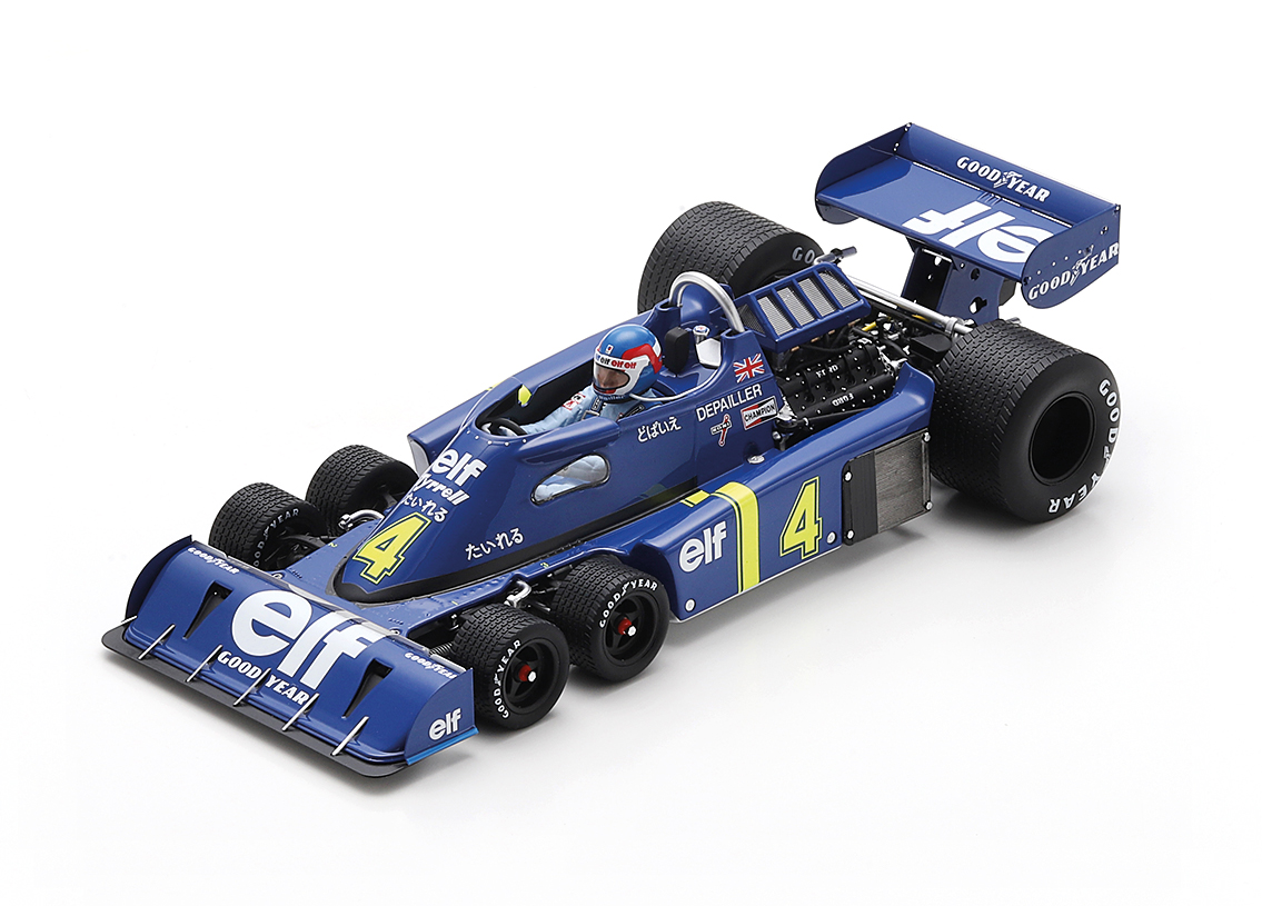 Tyrrell P34 Cosworth V8 elf Team Tyrrell F1 2° GP Japan Fuji 1976