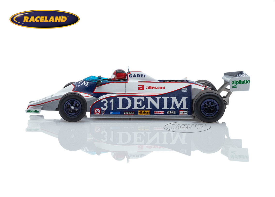 Osella FA1B Cosworth V8 F1 Denim 13° GP Belgien Zolder 1981