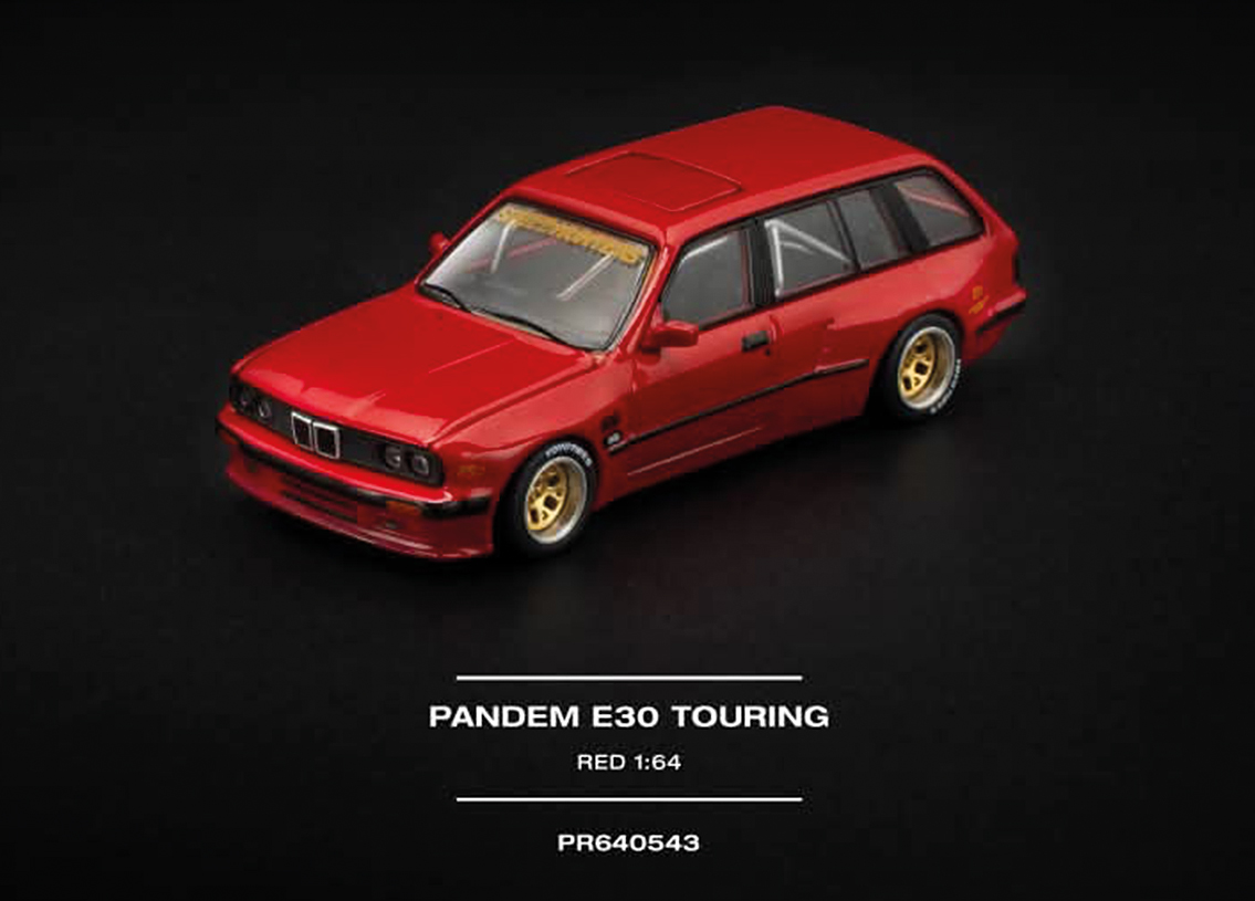 BMW E30 Touring Pandem rot