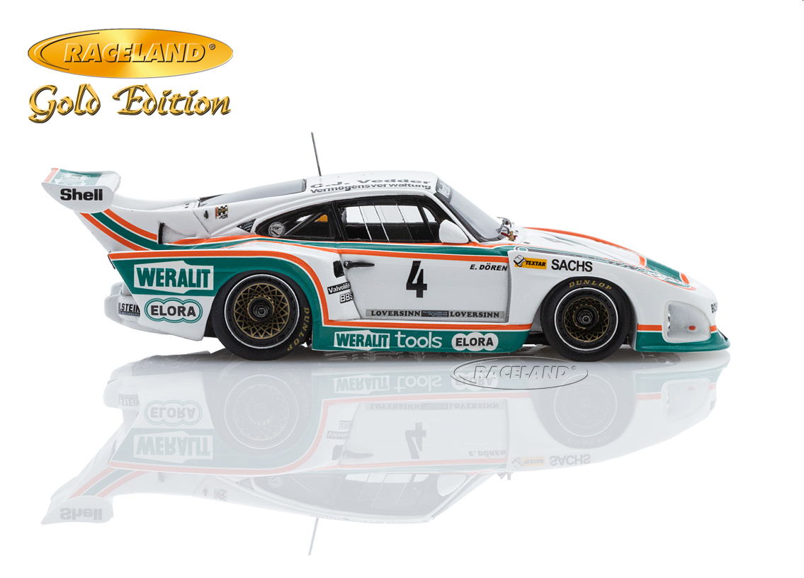 Porsche 935 K3 Weralit Elora 3° DRM Zolder Westfalen Pokal 1980