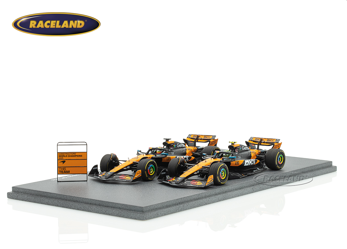 McLaren MCL39 Mercedes F1 Konstrukteurs Weltmeister 2025