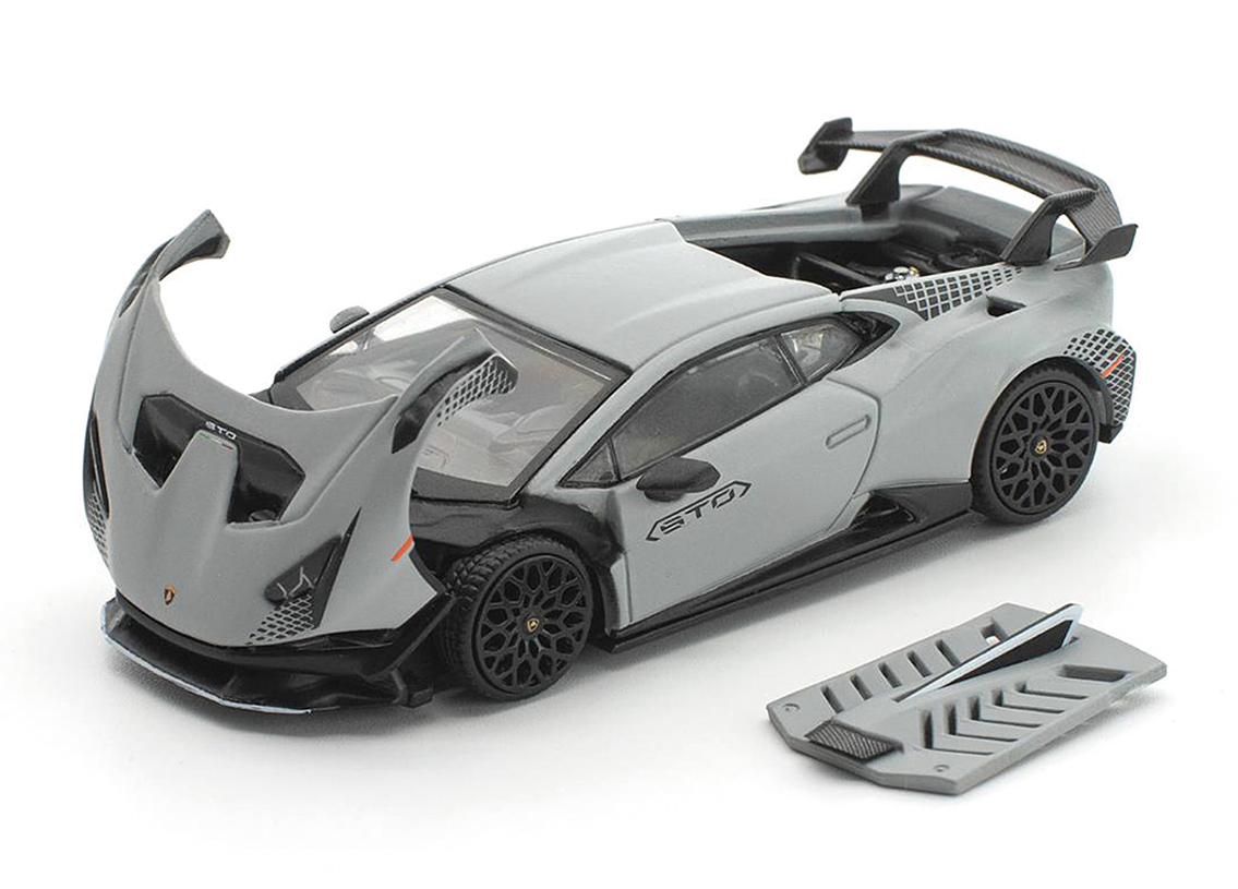 Lamborghini Huracan STO grigio acheso matte